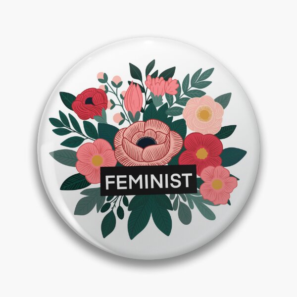 Item preview, Feminist Flower Sticker designed and sold by JennyPrintsUK.