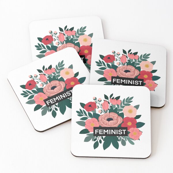 Item preview, Feminist Flower Sticker designed and sold by JennyPrintsUK.