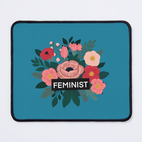 Item preview, Feminist Flower Sticker designed and sold by JennyPrintsUK.