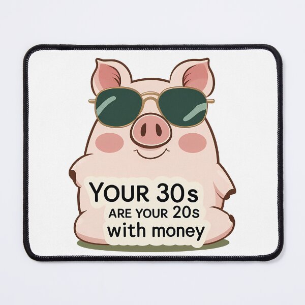 Item preview, Money Mojo: Cheeky Piggy Vibes designed and sold by zoughlal.