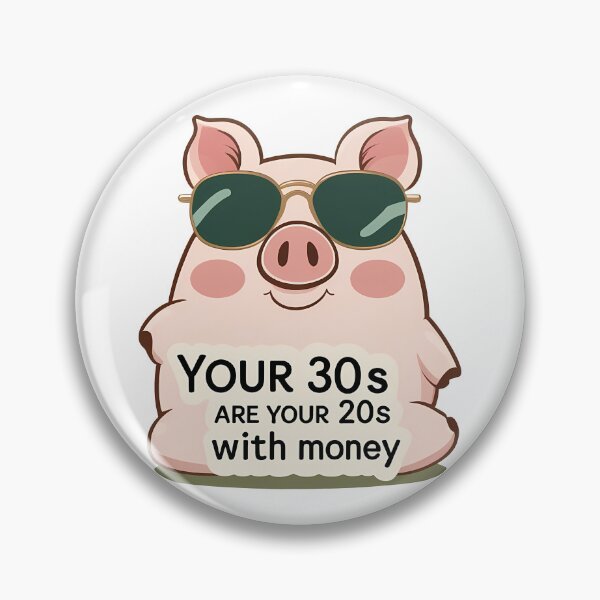 Item preview, Money Mojo: Cheeky Piggy Vibes designed and sold by zoughlal.