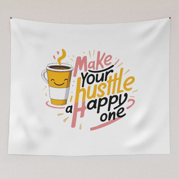 Item preview, Sunny Brew: Make Your Hustle a Happy One designed and sold by zoughlal.