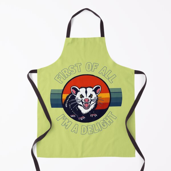 Item preview, Grumpy Opossum – Vintage Style Funny Art designed and sold by Dakson Design - Fantasy Art.