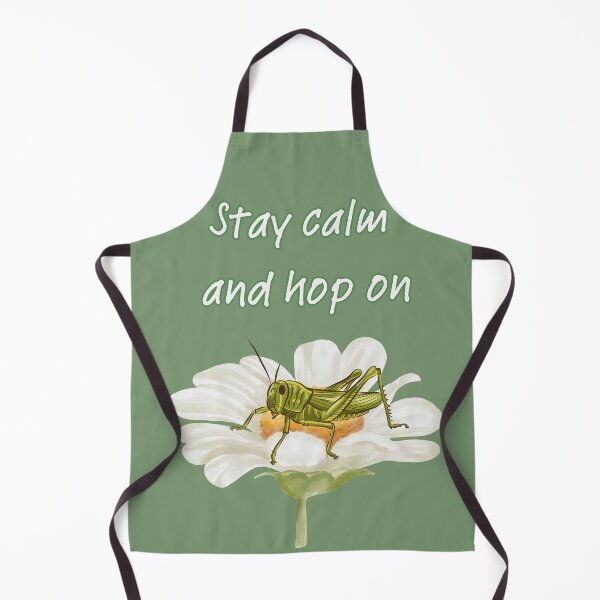 Item preview, Stay Calm and Hop On | Grasshopper on Daisy T-shirt designed and sold by SimpleUla.