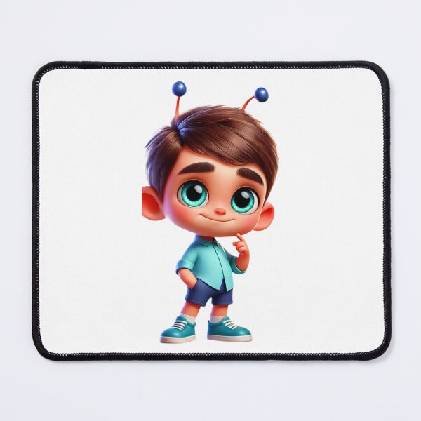 Item preview, Adorable Alien Boy designed and sold by Sillytoe.