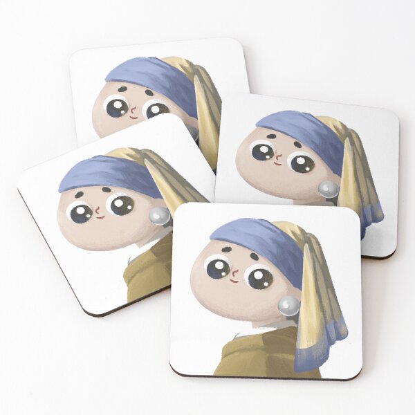 Item preview,  iconic “Girl with a Pearl Earring, designed and sold by ArtSE46.