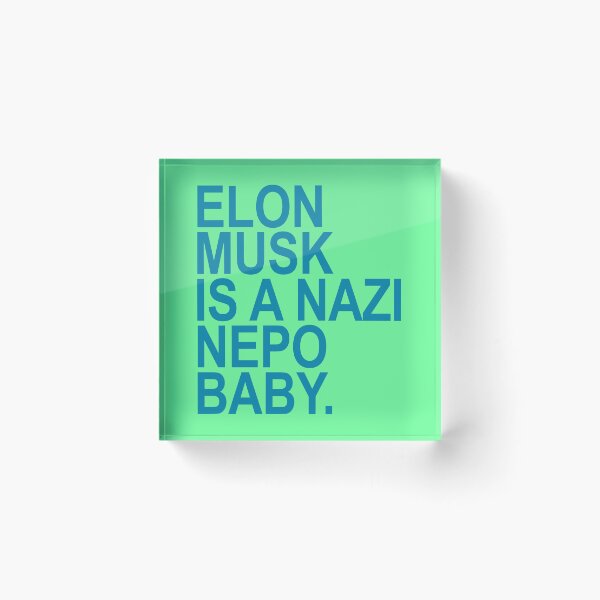 Item preview, Elon Musk is a Nazi nepo baby - Ayanna Pressley (teal 2.0) designed and sold by Thelittlelord.