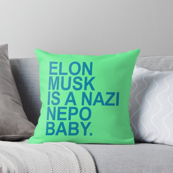 Item preview, Elon Musk is a Nazi nepo baby - Ayanna Pressley (teal 2.0) designed and sold by Thelittlelord.