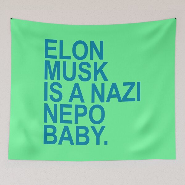 Item preview, Elon Musk is a Nazi nepo baby - Ayanna Pressley (teal 2.0) designed and sold by Thelittlelord.