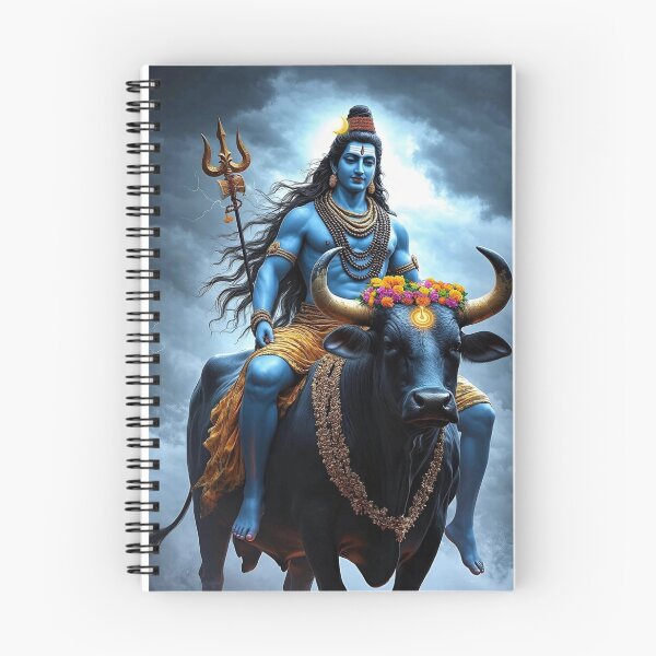Item preview, Great Waves of Mahadev Art of Universe  designed and sold by Eshant.