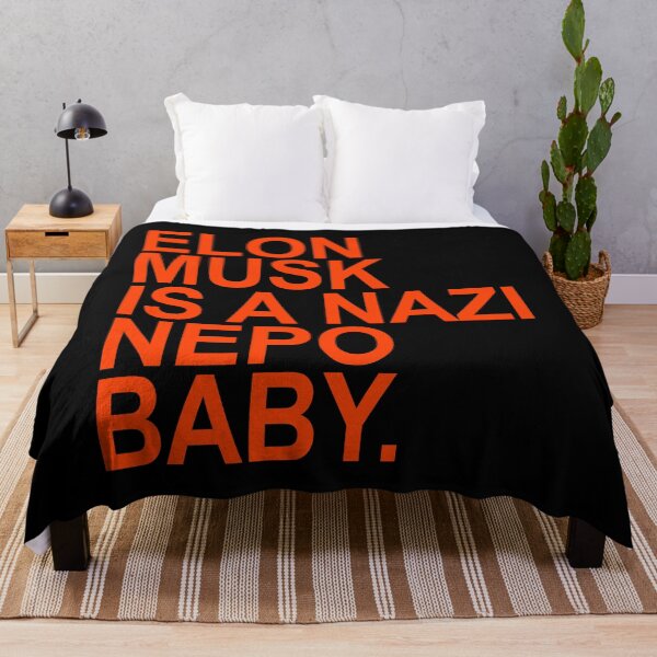 Item preview, Elon Musk is a Nazi nepo baby - Ayanna Pressley (prison orangel) designed and sold by Thelittlelord.