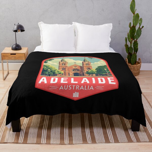 Item preview, Adelaide in South Australia Retro Art Travel Badge designed and sold by MaateoDesign.