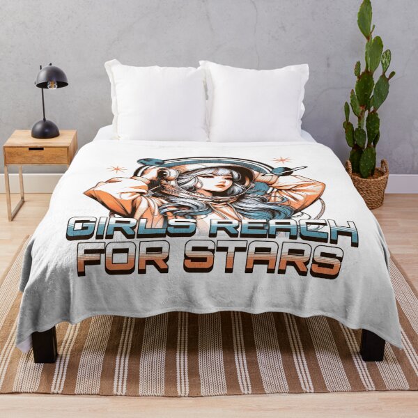 Item preview, Girls Reach For Stars | Girl Astronaut | Space For Girls | Woman Astronaut | Girls In Space | Space Exploration For Girls designed and sold by jadedscientist.