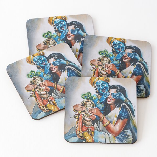Item preview, Krishna Meera Art of Spiritual desires  designed and sold by Eshant.
