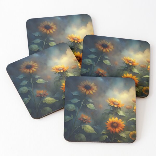 Item preview, Moody  Mexican Sunflowers designed and sold by dulceguavashop.