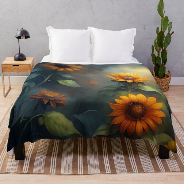 Item preview, Moody  Mexican Sunflowers designed and sold by dulceguavashop.