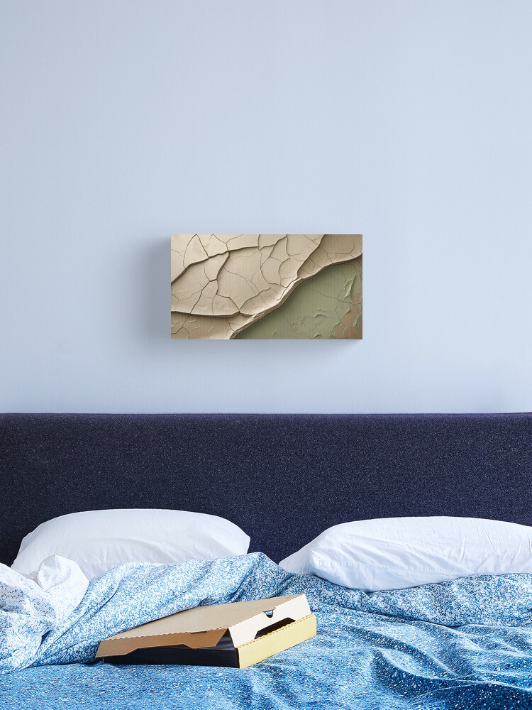 Thumbnail 2 of 3, Canvas Print, Cracked Earth: A Study of Nature's Texture designed and sold by PixelsArtst.