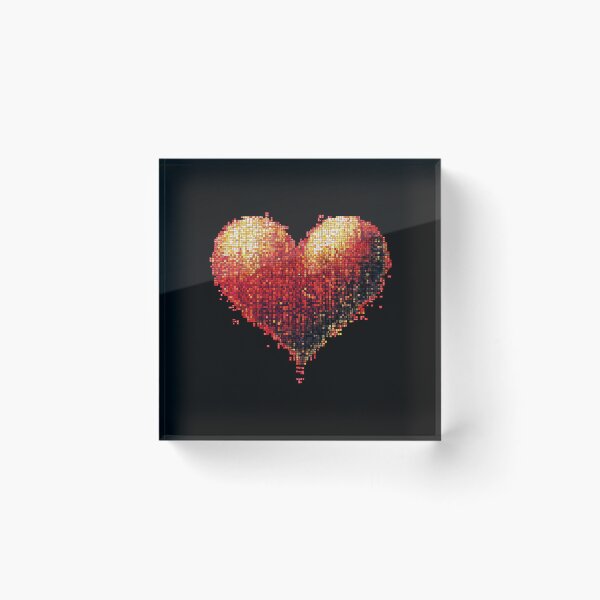 Item preview, Love in Bits and Pixels designed and sold by trendteezstore.