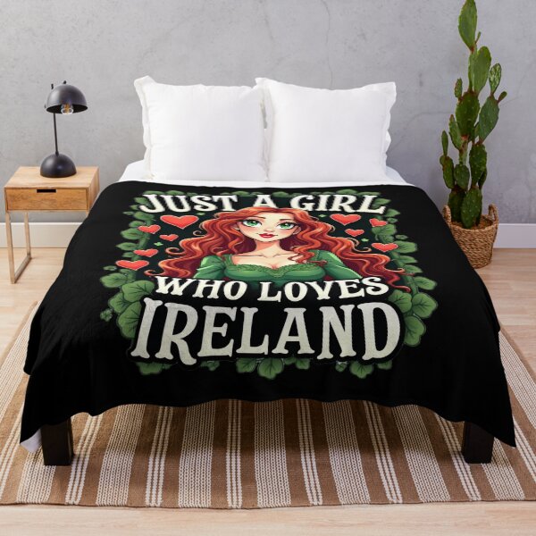 Item preview, Just A Girl Who Loves Ireland designed and sold by OliDesigns.