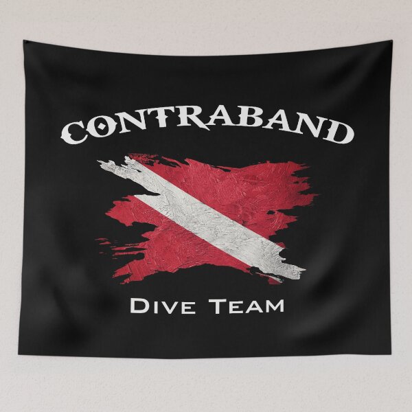 Item preview, CONTRABAND - Dive Team Logo designed and sold by Contraband Clothing Company.