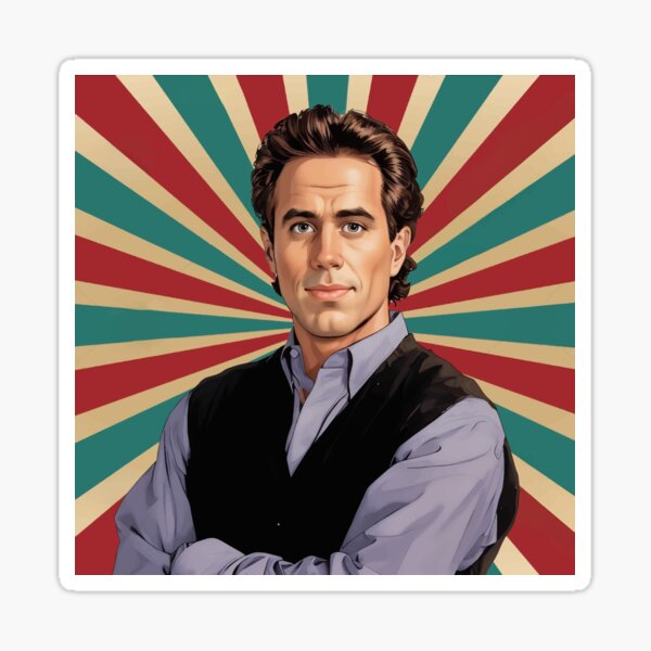 Item preview, Jerry Seinfeld TV Show 90s - Fan Art designed and sold by Mad Factory Designs.