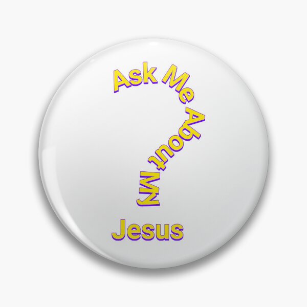 Item preview, Ask Me About My Jesus designed and sold by S4G Tees.