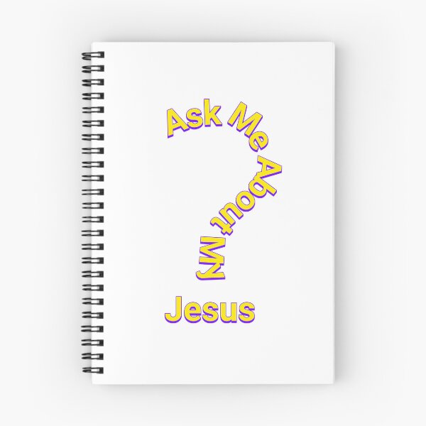 Item preview, Ask Me About My Jesus designed and sold by S4G Tees.