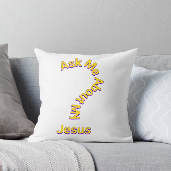 Item preview, Ask Me About My Jesus designed and sold by S4G Tees.