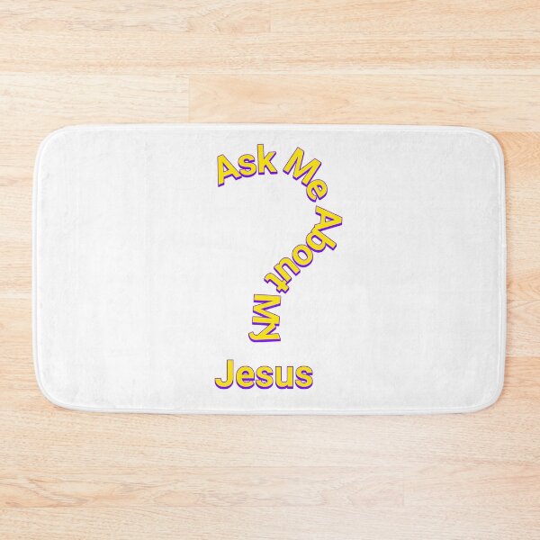 Item preview, Ask Me About My Jesus designed and sold by S4G Tees.