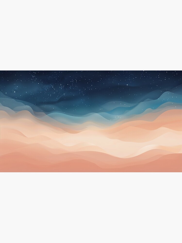 Thumbnail 3 of 3, Canvas Print, Desert Dreams: Sand and Starlit Skies designed and sold by PixelsArtst.