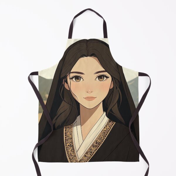 Item preview, Montenegrin woman | Anime style designed and sold by ComicsFactory.