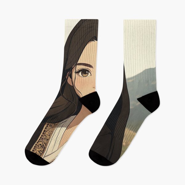 Item preview, Montenegrin woman | Anime style designed and sold by ComicsFactory.