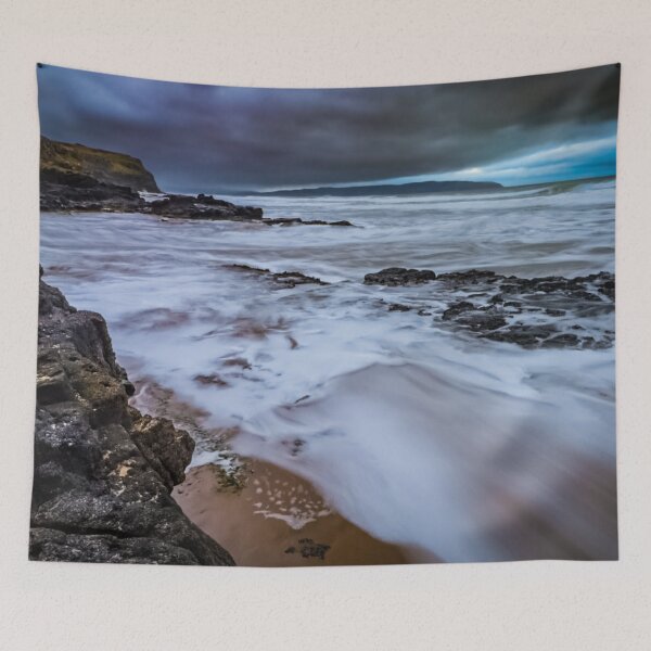 Item preview, Stormy Seas at Castlerock Northern Ireland  designed and sold by KMNscapes – Ireland Prints & Beyond.