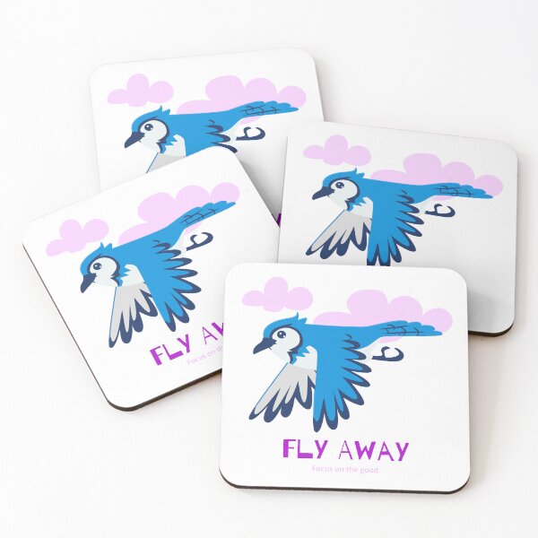 Item preview, Blue bird fly away focus in the good designed and sold by LaUnArt.