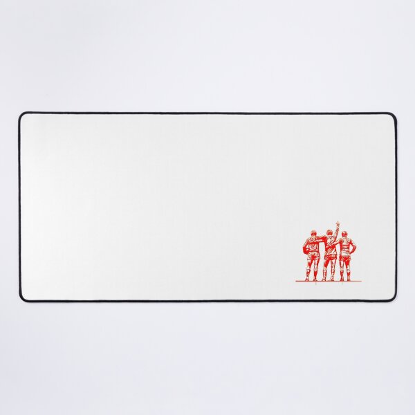 Item preview, Trinity Statue Manchester United Artwork – Legendary Icons of Old Trafford designed and sold by GrizzlyCollective.