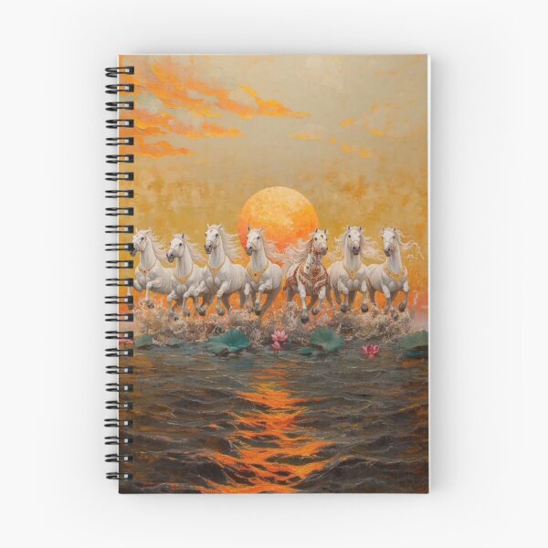 Item preview, Seven Horses Running Art of Living  designed and sold by Eshant.