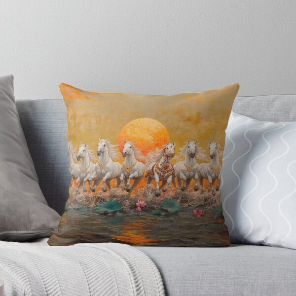 Item preview, Seven Horses Running Art of Living  designed and sold by Eshant.