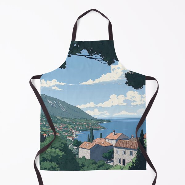 Item preview, Montenegro landscape | Anime style designed and sold by ComicsFactory.