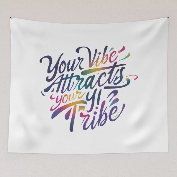 Item preview, Rainbow Nexus: Your Vibe Attracts Your Tribe designed and sold by zoughlal.
