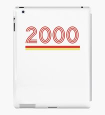 2000 iPad Case/Skin