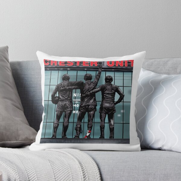 Item preview, Iconic Manchester United Trinity Statue – Legendary Red Devils Tribute designed and sold by GrizzlyCollective.