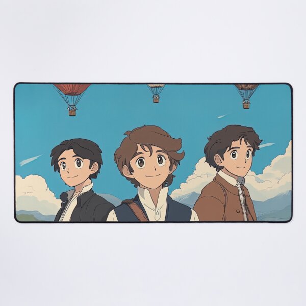 Item preview, Montgolfier brothers | Anime style designed and sold by ComicsFactory.