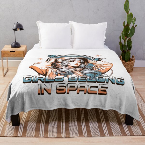 Item preview, Girls Belong In Space | Girl Astronaut | Space For Girls | Woman Astronaut | Girls In Space | Space Exploration For Girls designed and sold by jadedscientist.