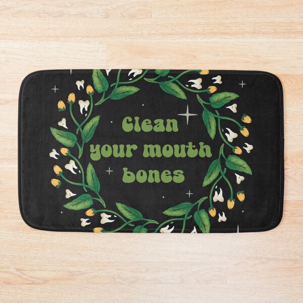 Item preview, clean your mouth bones designed and sold by WyrdandWoven.