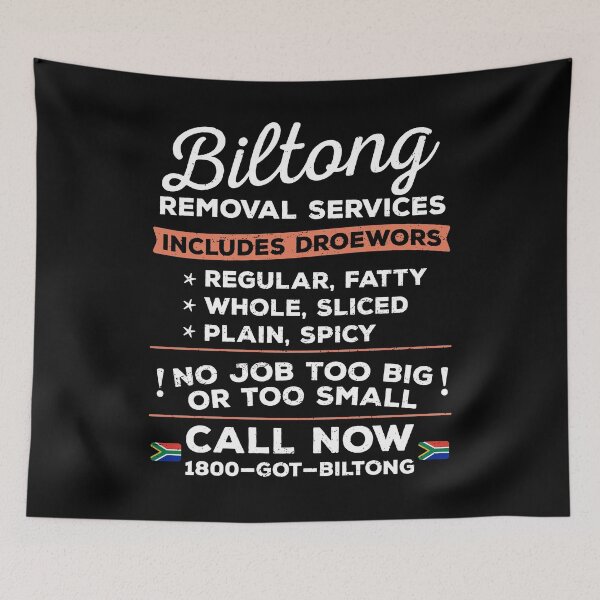 Item preview, Biltong Removal Services South Africa Braai designed and sold by d247.