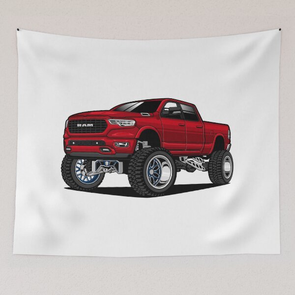 Item preview, Red - 2019  Ram 1500 designed and sold by vektoranda.