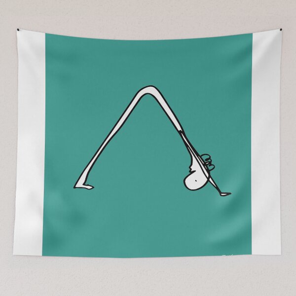 Item preview, Carp posture (adho mukha svanasana) designed and sold by Cristóbal Peña y Lillo.