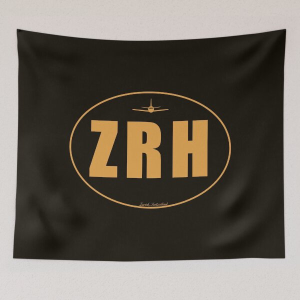 Item preview, ZRH Zurich Switzerland Airport Code designed and sold by Lartheviking.