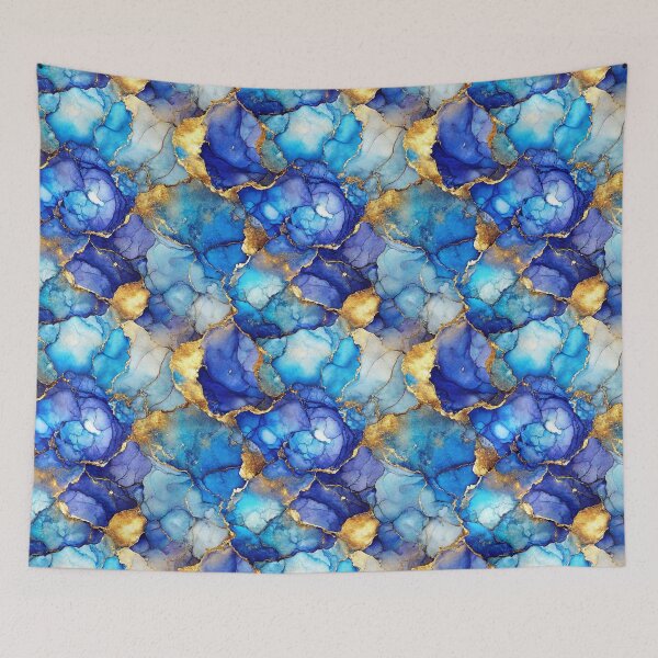 Item preview, Alcohol inks with gold create stunning, vibrant art pieces, perfect for crafting and DIY projects. Ideal for fluid art techniques and unique designs designed and sold by eves_aquadreams.