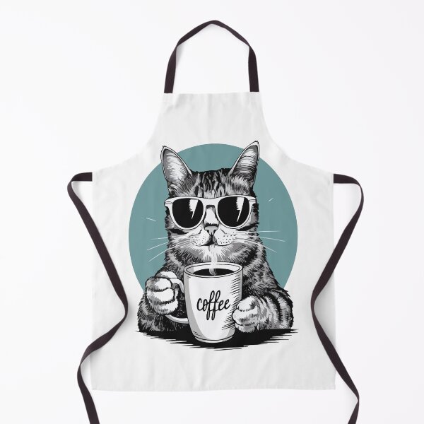 Item preview, coffee cat designed and sold by GraphicStyleX.